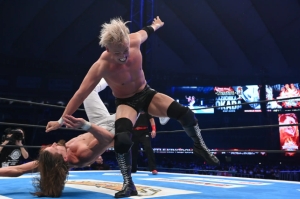 ＩＷＧＰ世界ヘビー級選手権 ジェイ・ホワイトvsオカダ・カズチカ　Ⓒ新日本プロレス