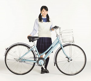 ブリヂストンサイクル 通学用自転車 アルベルト の耐久性と快適性を向上させて発売 志田未来出演tvcmを公開 ナビコン ニュース